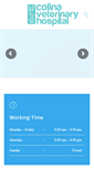 Mobile Screenshot of colinaveterinary.com